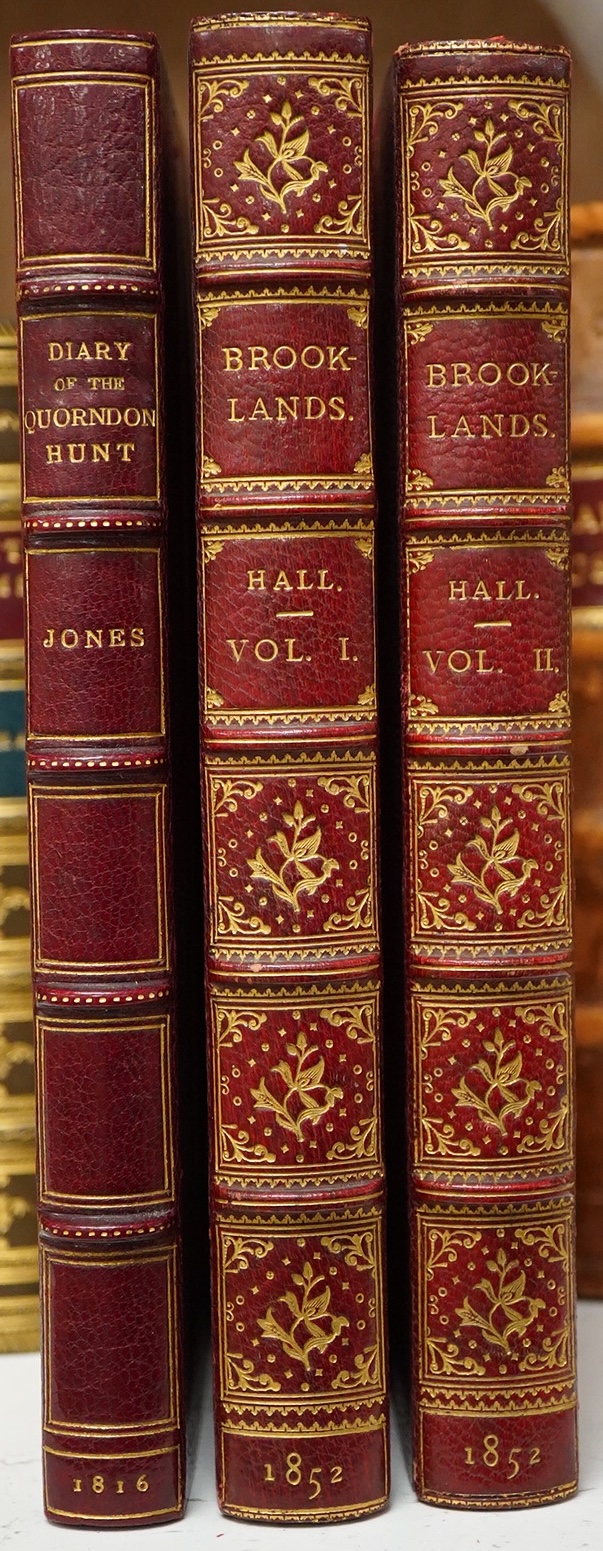 Jones, Thomas - A Diary, of the Quorndon Hunt, from the year 1791 to 1800, inclusive ... to which will be subjoined, the celebrated Billesdon Coplow pamphlet. subscribers list (and 'latecomers' slip tipped-in); earlier 2
